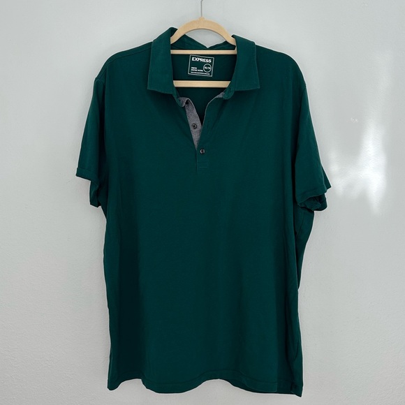 Express Other - EXPRESS performance moisture wicking stretch polo XXL